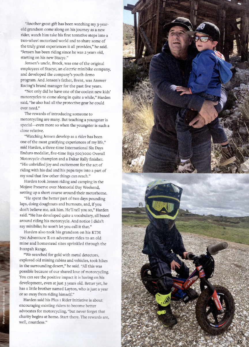 Americanm Motorcyclist Plus 1 Page
